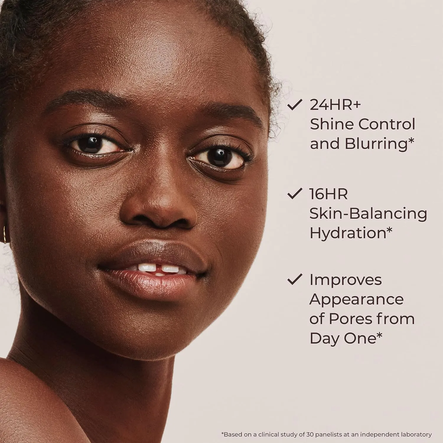 Laura Mercier Tinted Moisturizer Blurred Matte with SPF 30: 24HR  Shine Control and Blurring, Long Lasting, Sheer to Light, Buildable Coverage, Blurs the Look of Pores, Skin Tint