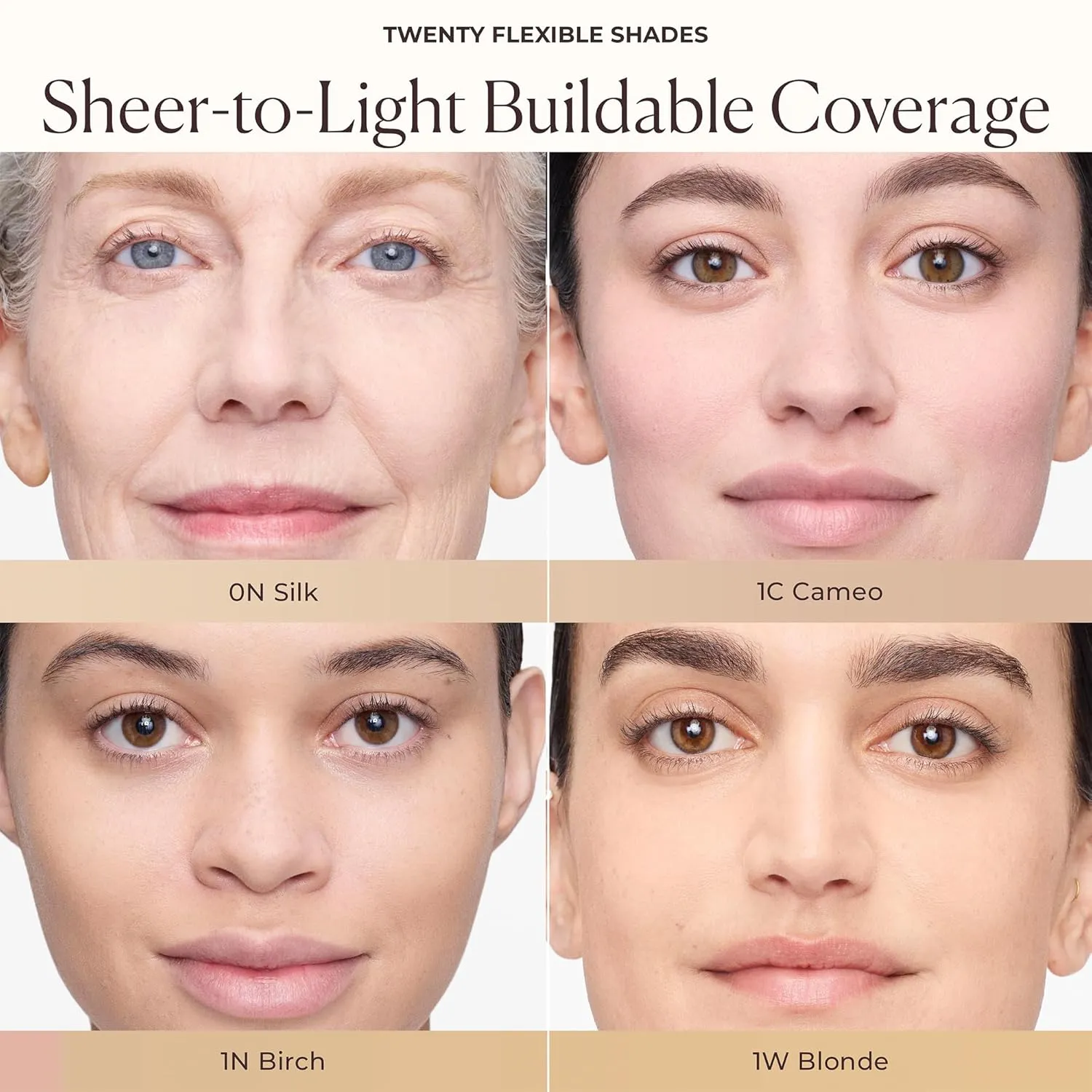 Laura Mercier Tinted Moisturizer Blurred Matte with SPF 30: 24HR  Shine Control and Blurring, Long Lasting, Sheer to Light, Buildable Coverage, Blurs the Look of Pores, Skin Tint