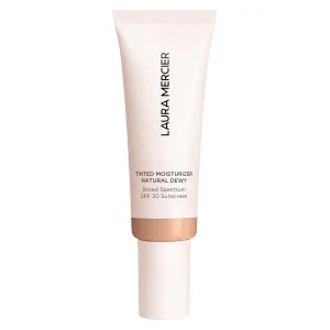 Laura Mercier Tinted Moisturizer Natural Dewy with SPF 30: 24HR  Hydration, Long Lasting, Sheer to Light, Buildable Coverage, Dewy Finish, Improve Skin Tone and Texture, Skin Tint