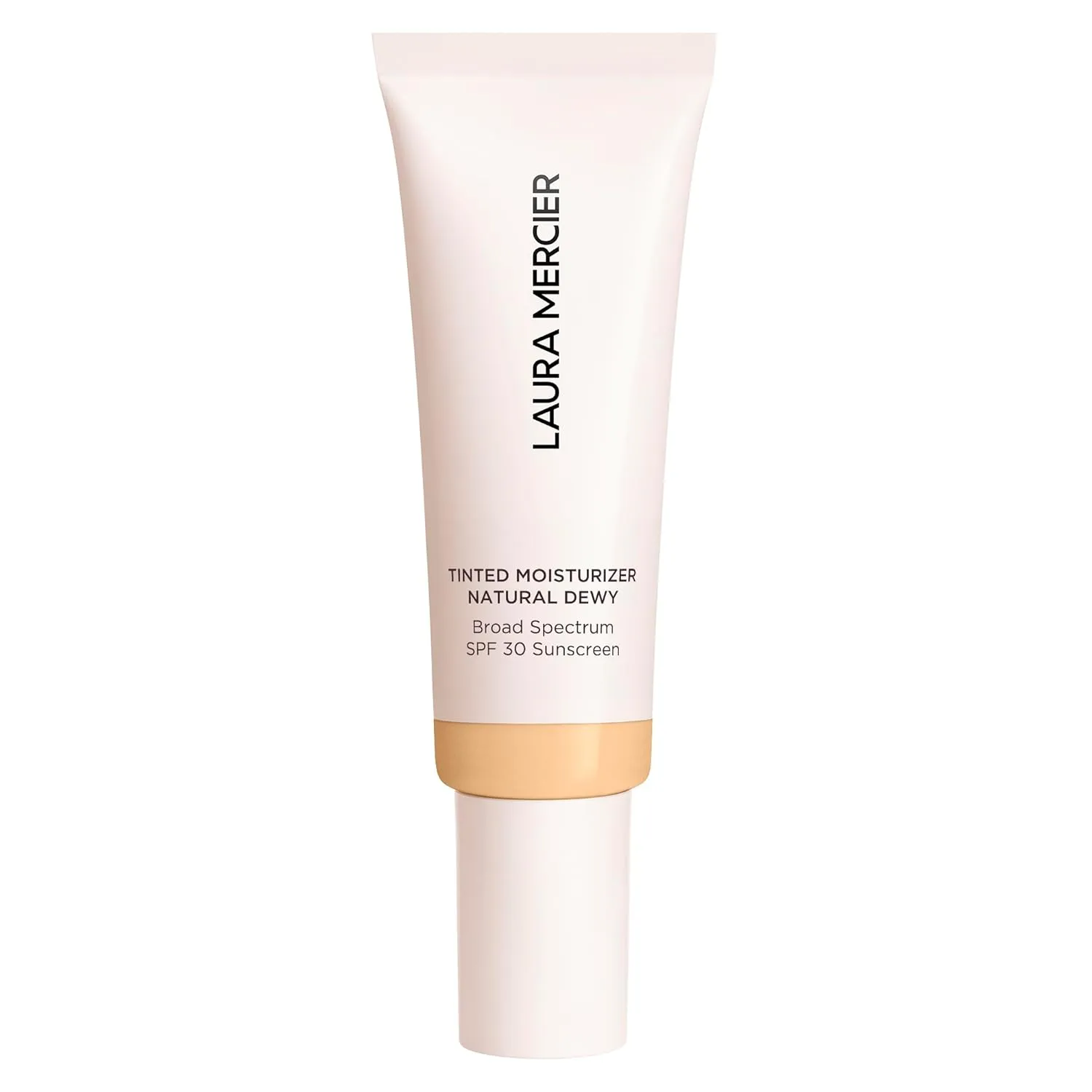 Laura Mercier Tinted Moisturizer Natural Dewy with SPF 30: 24HR  Hydration, Long Lasting, Sheer to Light, Buildable Coverage, Dewy Finish, Improve Skin Tone and Texture, Skin Tint