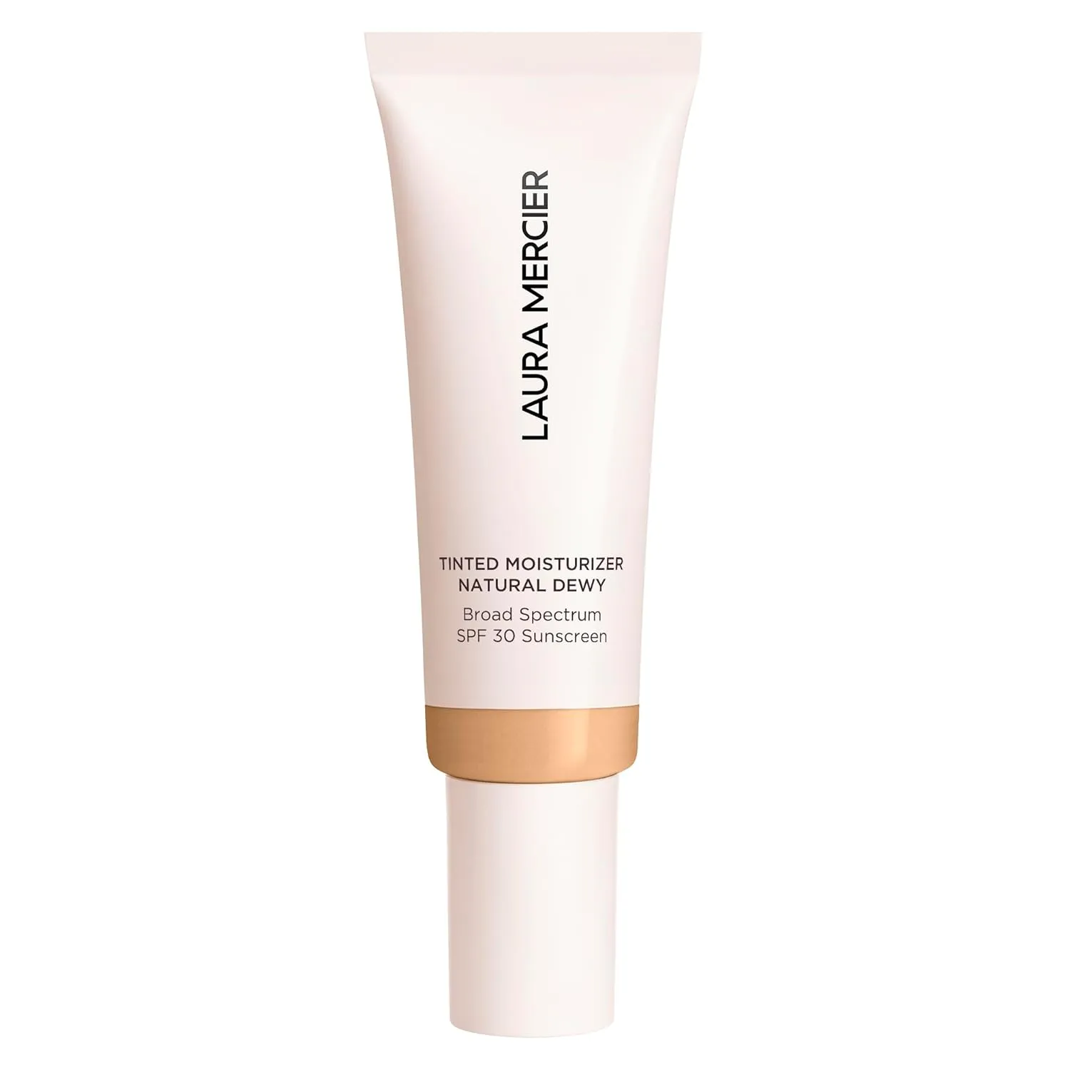 Laura Mercier Tinted Moisturizer Natural Dewy with SPF 30: 24HR  Hydration, Long Lasting, Sheer to Light, Buildable Coverage, Dewy Finish, Improve Skin Tone and Texture, Skin Tint