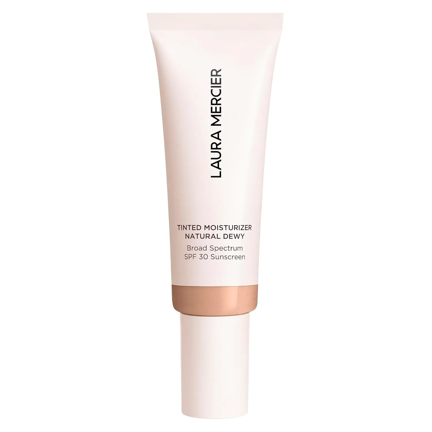Laura Mercier Tinted Moisturizer Natural Dewy with SPF 30: 24HR  Hydration, Long Lasting, Sheer to Light, Buildable Coverage, Dewy Finish, Improve Skin Tone and Texture, Skin Tint