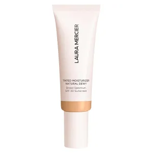 Laura Mercier Tinted Moisturizer Natural Dewy with SPF 30: 24HR  Hydration, Long Lasting, Sheer to Light, Buildable Coverage, Dewy Finish, Improve Skin Tone and Texture, Skin Tint
