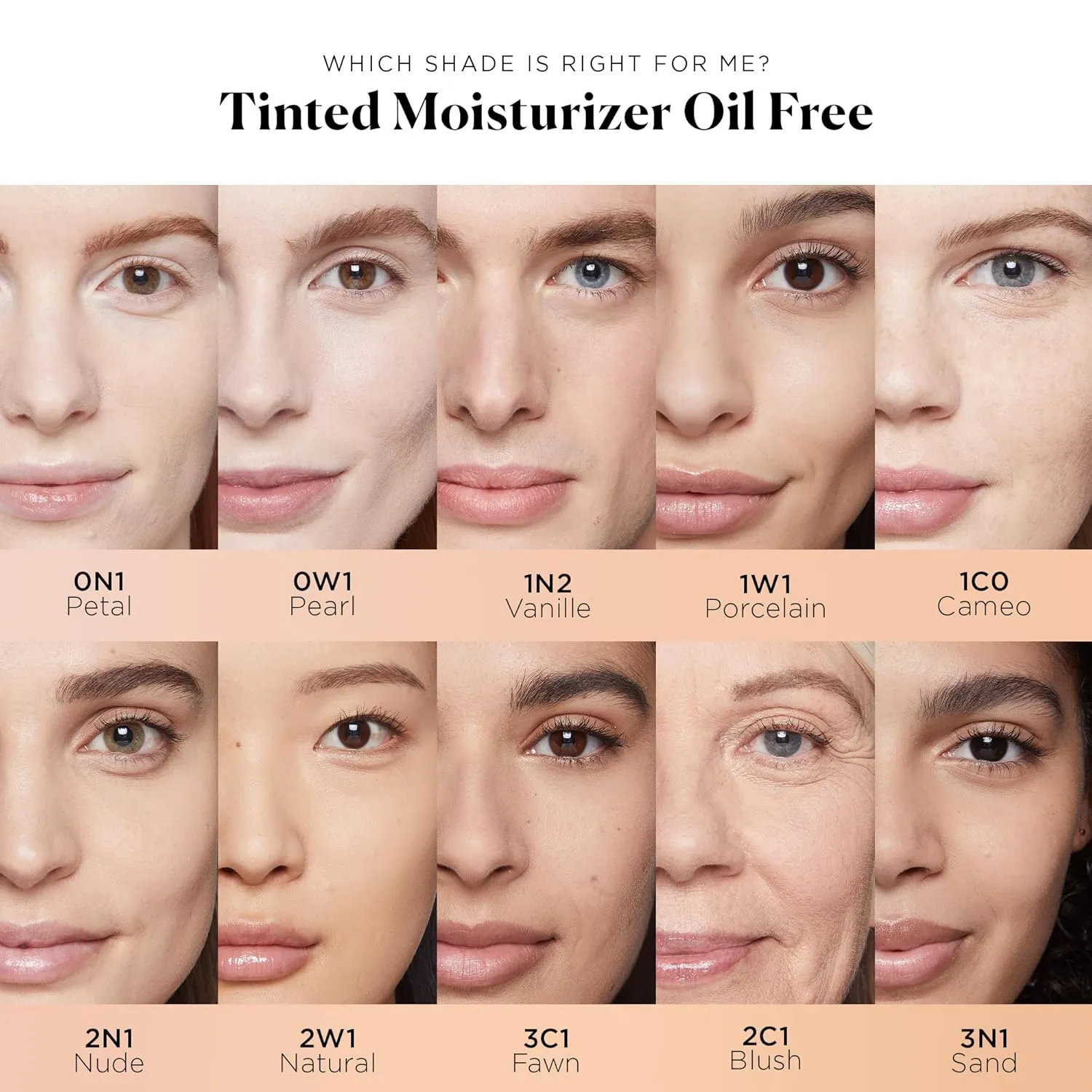 Laura Mercier Tinted Moisturizer Oil Free Natural Skin Perfector with SPF 20: All Day Shine Control, Sheer Coverage, Blurred Matte Finish, For Oily Skin, Skin Tint