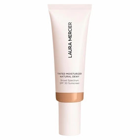 Laura Mercier Tinted Moisturizer Natural Dewy with SPF 30: 24HR  Hydration, Long Lasting, Sheer to Light, Buildable Coverage, Dewy Finish, Improve Skin Tone and Texture, Skin Tint