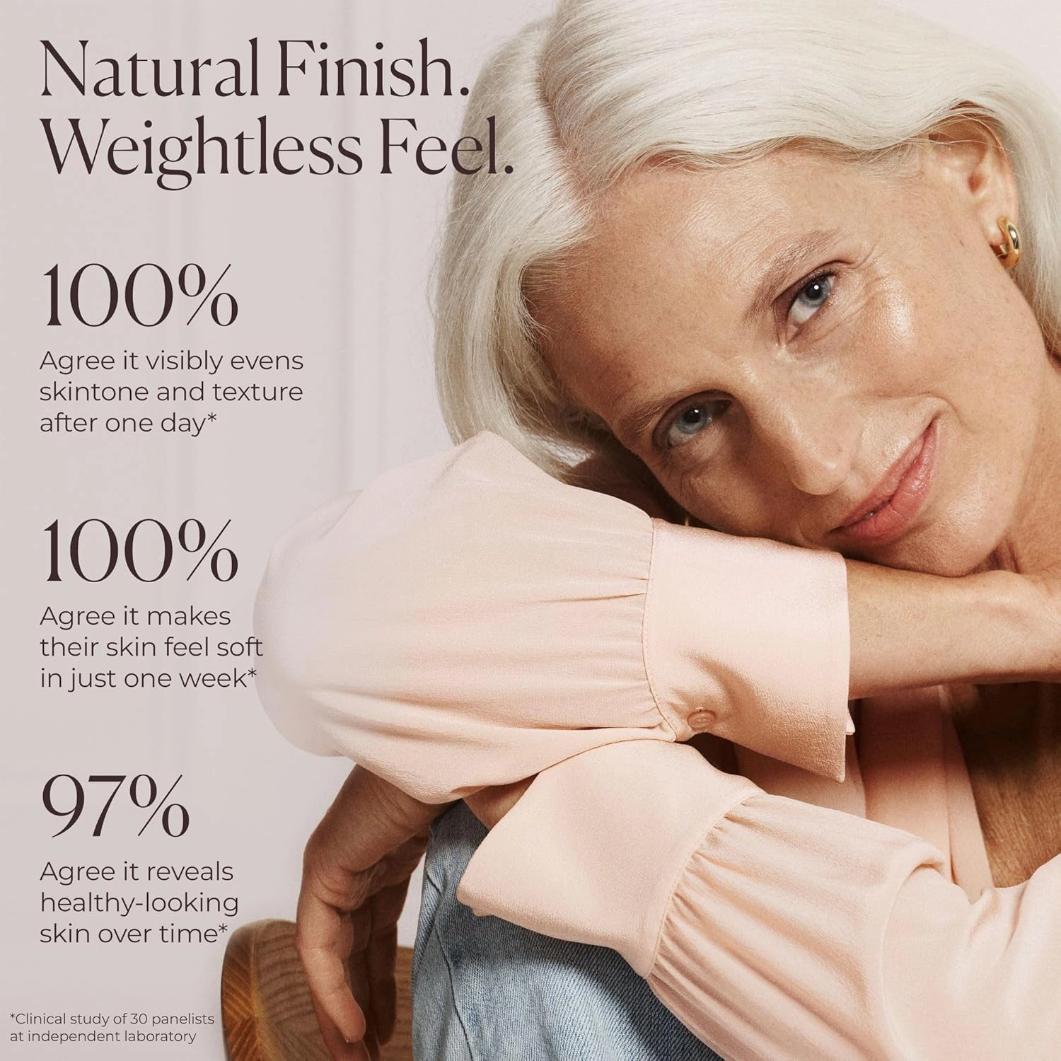 Laura Mercier Tinted Moisturizer Natural Dewy with SPF 30: 24HR  Hydration, Long Lasting, Sheer to Light, Buildable Coverage, Dewy Finish, Improve Skin Tone and Texture, Skin Tint