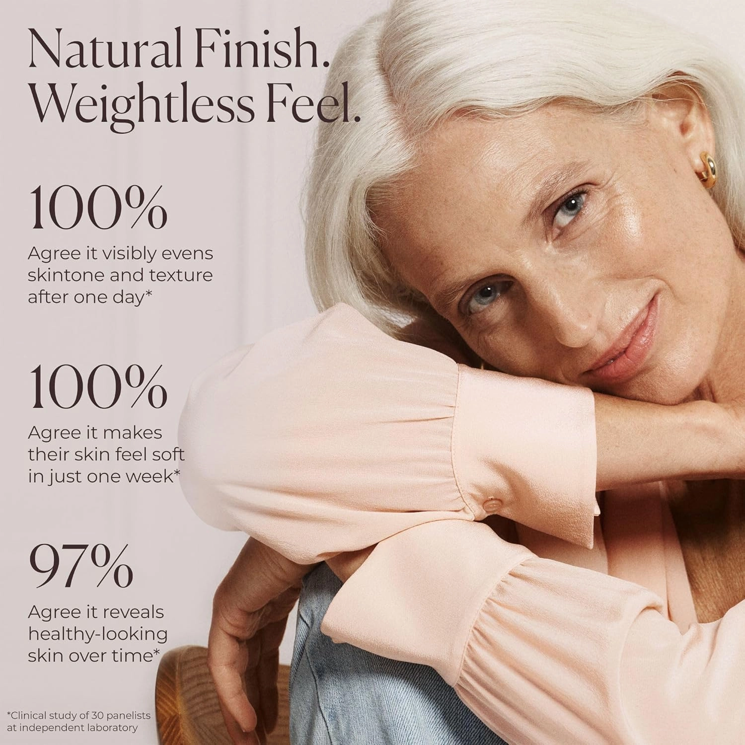 Laura Mercier Tinted Moisturizer Natural Dewy with SPF 30: 24HR  Hydration, Long Lasting, Sheer to Light, Buildable Coverage, Dewy Finish, Improve Skin Tone and Texture, Skin Tint