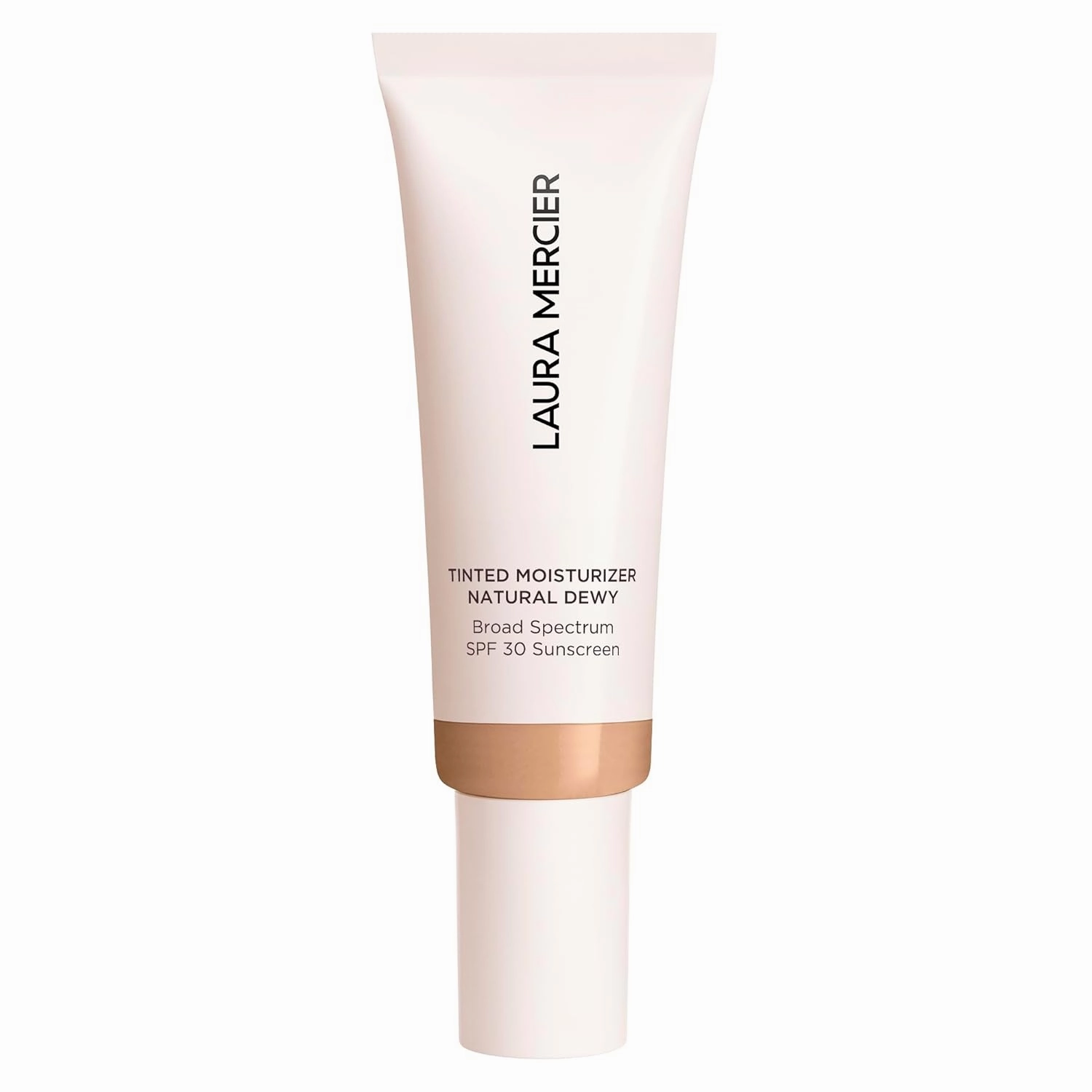 Laura Mercier Tinted Moisturizer Natural Dewy with SPF 30: 24HR  Hydration, Long Lasting, Sheer to Light, Buildable Coverage, Dewy Finish, Improve Skin Tone and Texture, Skin Tint
