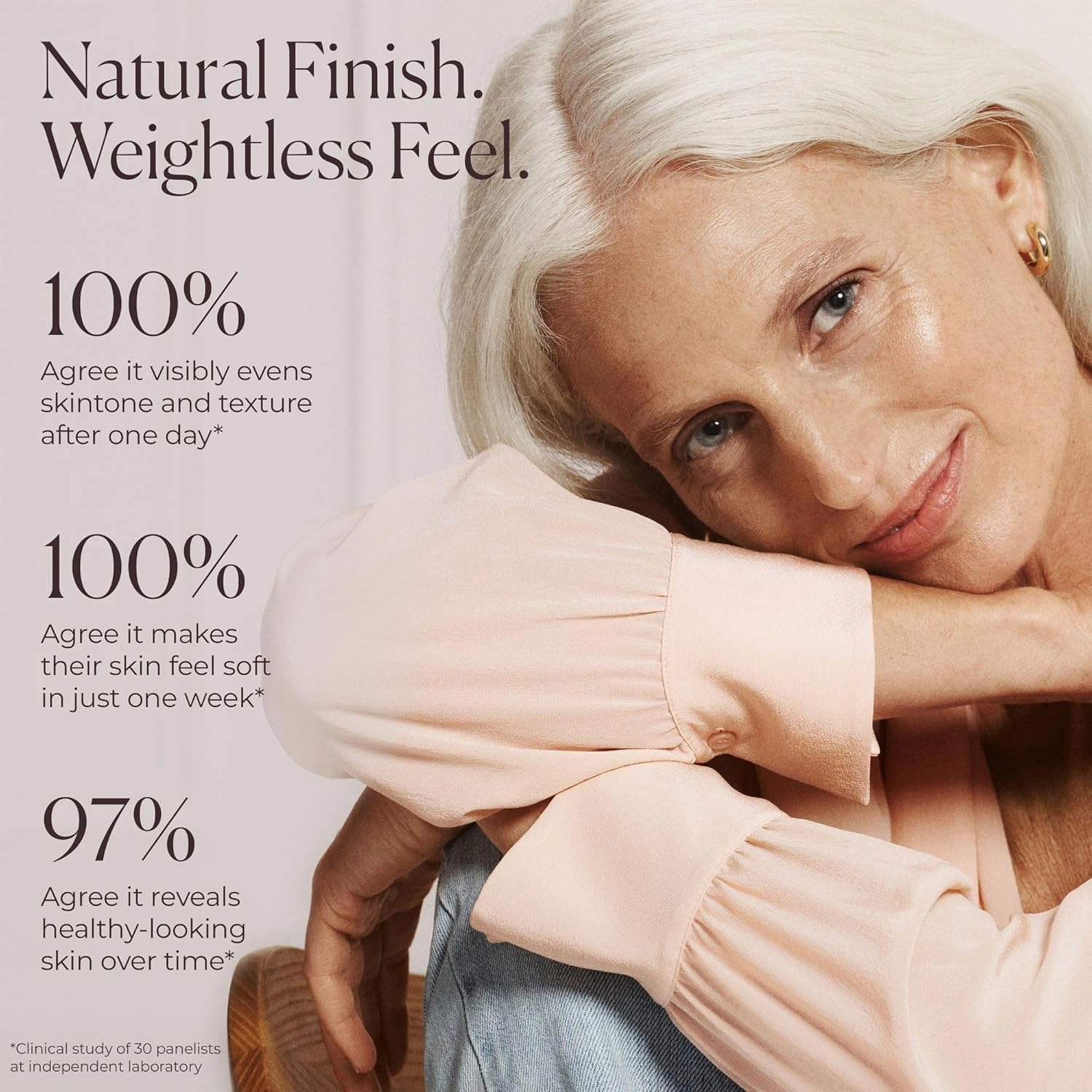 Laura Mercier Tinted Moisturizer Natural Dewy with SPF 30: 24HR  Hydration, Long Lasting, Sheer to Light, Buildable Coverage, Dewy Finish, Improve Skin Tone and Texture, Skin Tint
