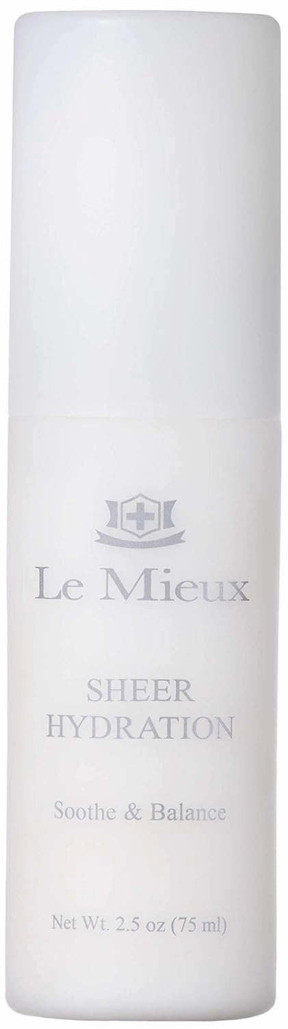 Le Mieux Sheer Hydration - Whipped Gel Cream Face Moisturizer with Micro-Encapsulated Hyaluronic Acid, Lightweight Facial Lotion for Oily & Combination Skin Types (2.5 oz / 75 ml)