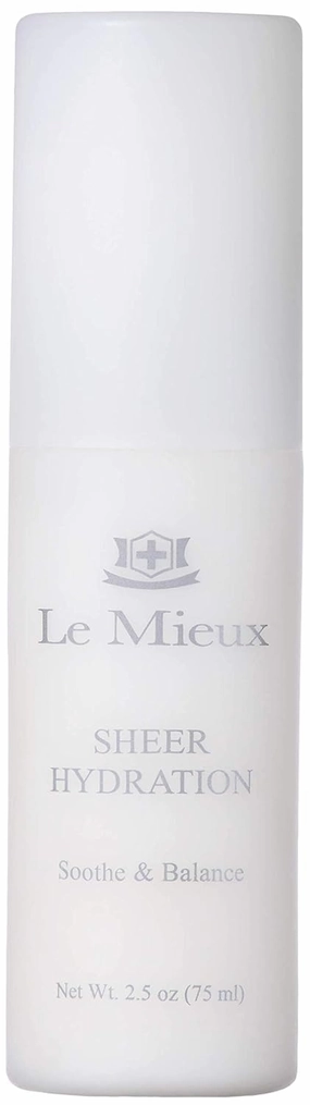 Le Mieux Sheer Hydration - Whipped Gel Cream Face Moisturizer with Micro-Encapsulated Hyaluronic Acid, Lightweight Facial Lotion for Oily & Combination Skin Types (2.5 oz / 75 ml)