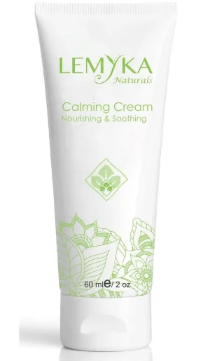 LEMYKA Natural Eczema Cream with Ceramides, Itch and Redness Relief for Atopic Dermatitis, Psoriasis, Hives, Organic Healing Ointment Long-lasting Moisturizer, Paraben-free, Fragrance-free, 2oz