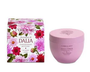 L'Erbolario Body Cream - Moisturizing Body Butter - Floral Citrus Scent Skin Care with Dahlia Extract and Olive Butter - Shades of Dahlia - 10.1 oz
