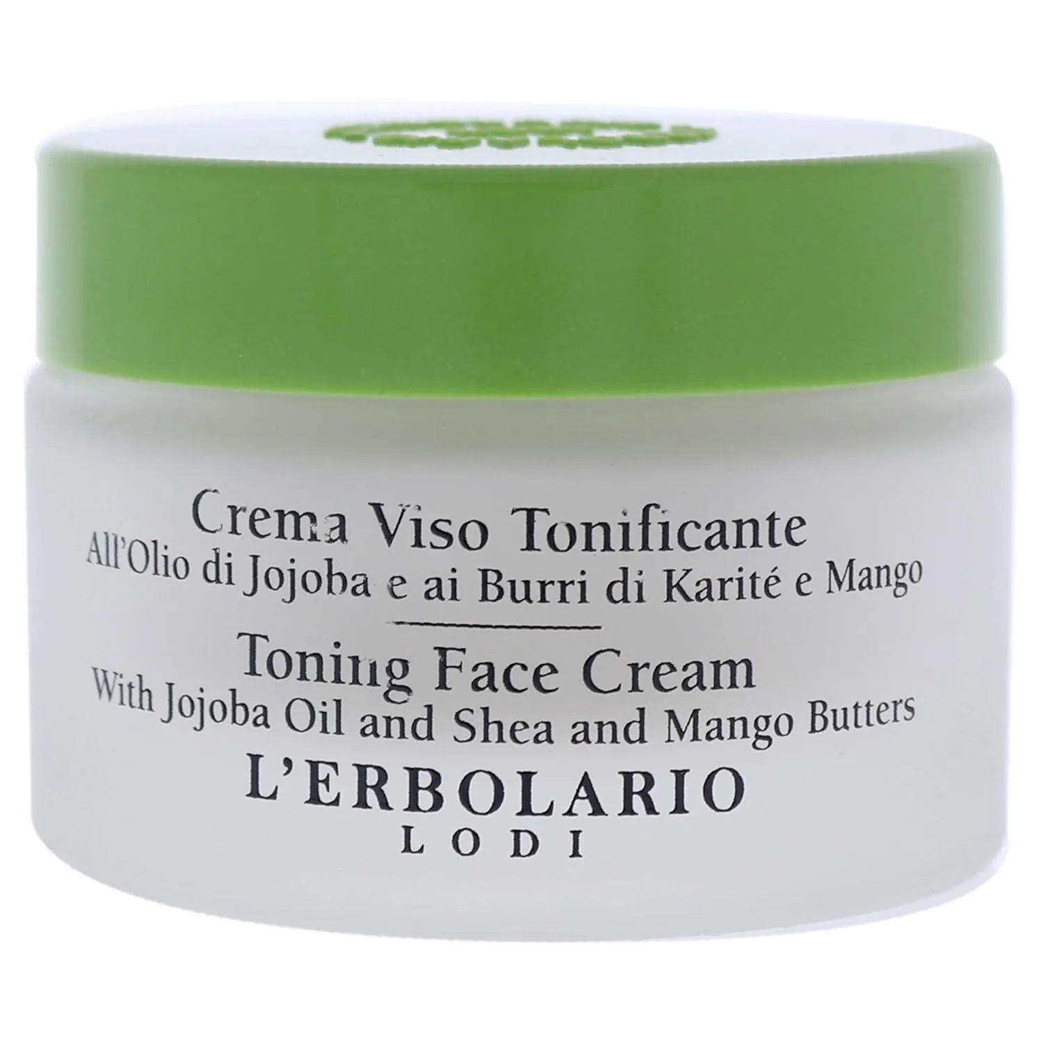 L'Erbolario Toning Face Cream - Face Moisturizer with Jojoba Oil, Shea Butter - Nourishing Day and Night Facial Moisturizer for All Skin Type - 1.6 oz