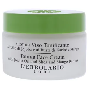 L'Erbolario Toning Face Cream - Face Moisturizer with Jojoba Oil, Shea Butter - Nourishing Day and Night Facial Moisturizer for All Skin Type - 1.6 oz