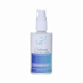 Lily Organics Facial Moisturizer Unscented Calming Moisture Cream for Sensitive Skin