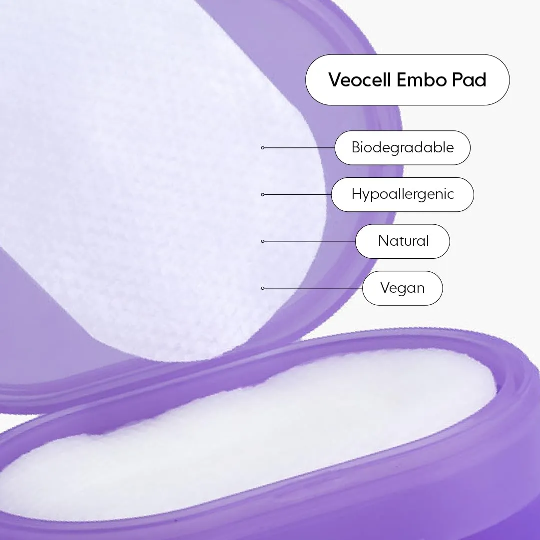 LOOPS MicroCellular Moisturizer Korean Skincare - Nourish, Replenish, and Rebalance - Collagen Boosting, Restoring, Moisturizing Skin Care - Pre-soaked Veocell Embo Pad - Anti-Aging Face Moisturizer