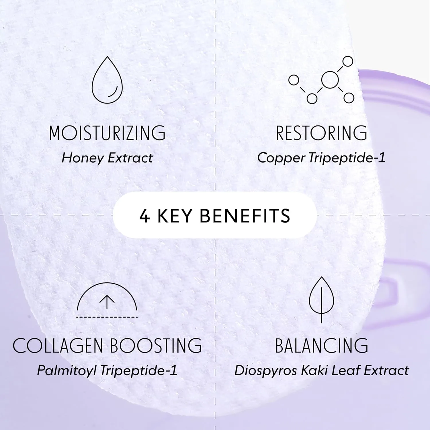 LOOPS MicroCellular Moisturizer Korean Skincare - Nourish, Replenish, and Rebalance - Collagen Boosting, Restoring, Moisturizing Skin Care - Pre-soaked Veocell Embo Pad - Anti-Aging Face Moisturizer