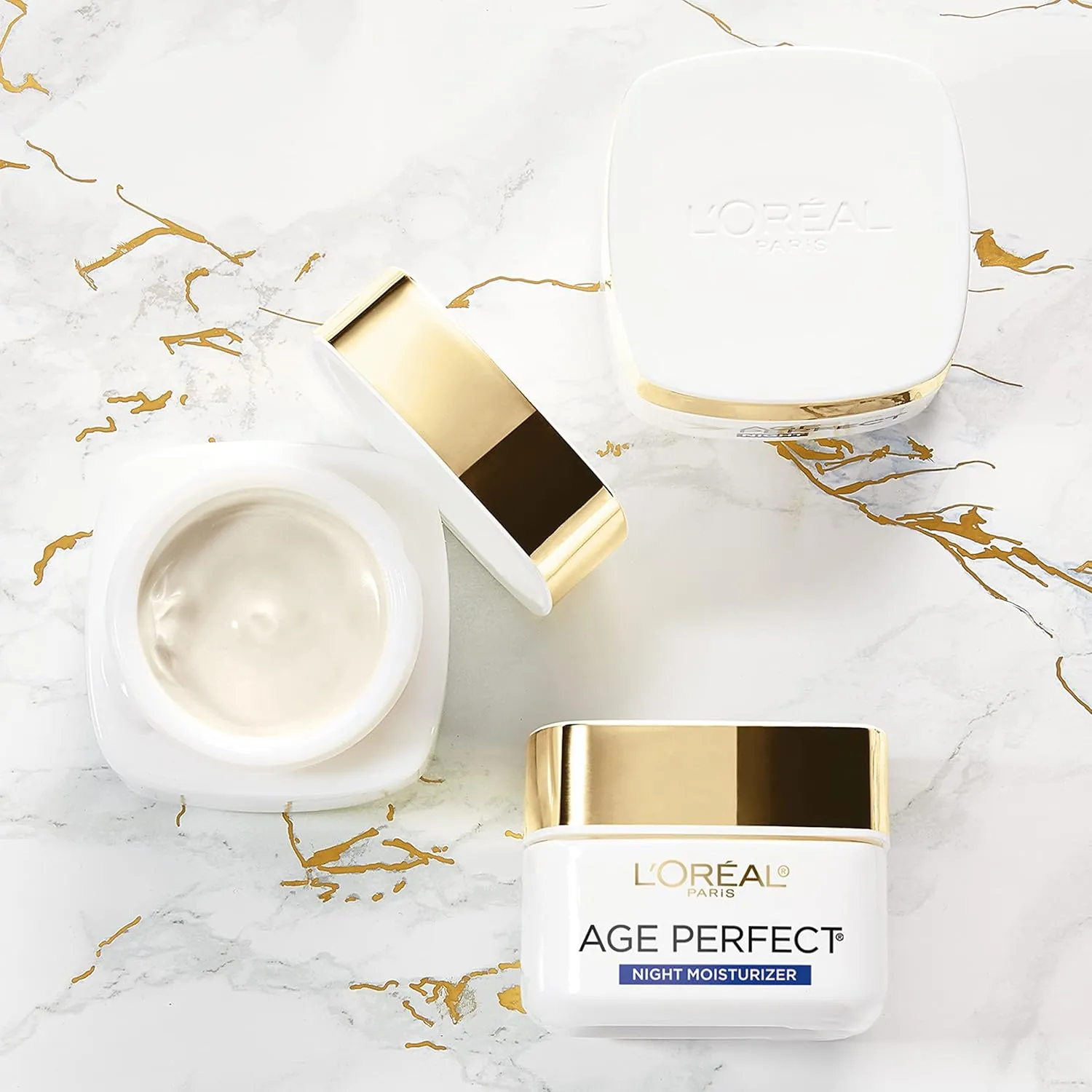 L’Oreal Paris Age Perfect Collagen Expert Anti-Aging, Anti-Wrinkle Night Moisturizer 2.5 oz