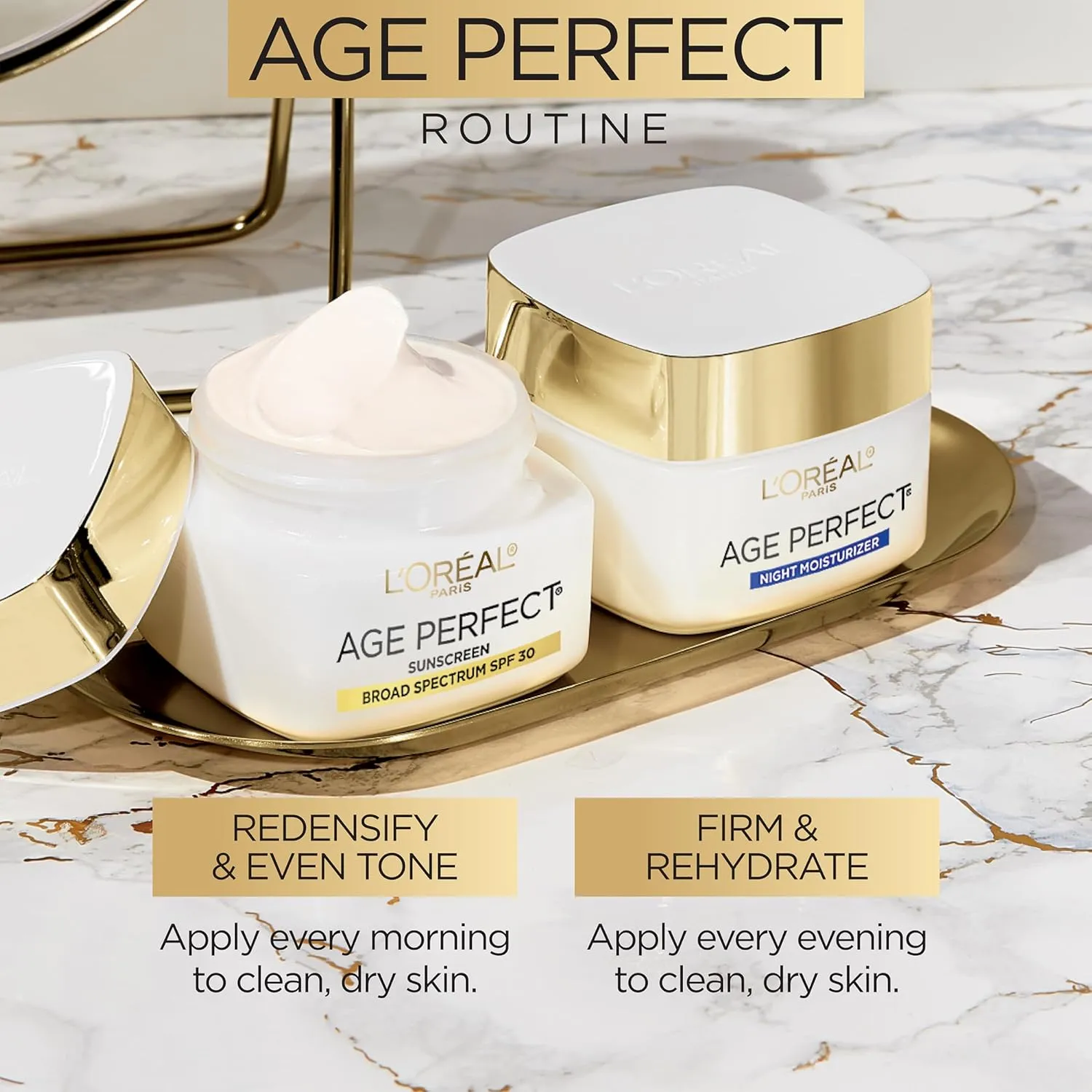 L’Oreal Paris Age Perfect Collagen Expert Anti-Aging, Anti-Wrinkle Night Moisturizer 2.5 oz