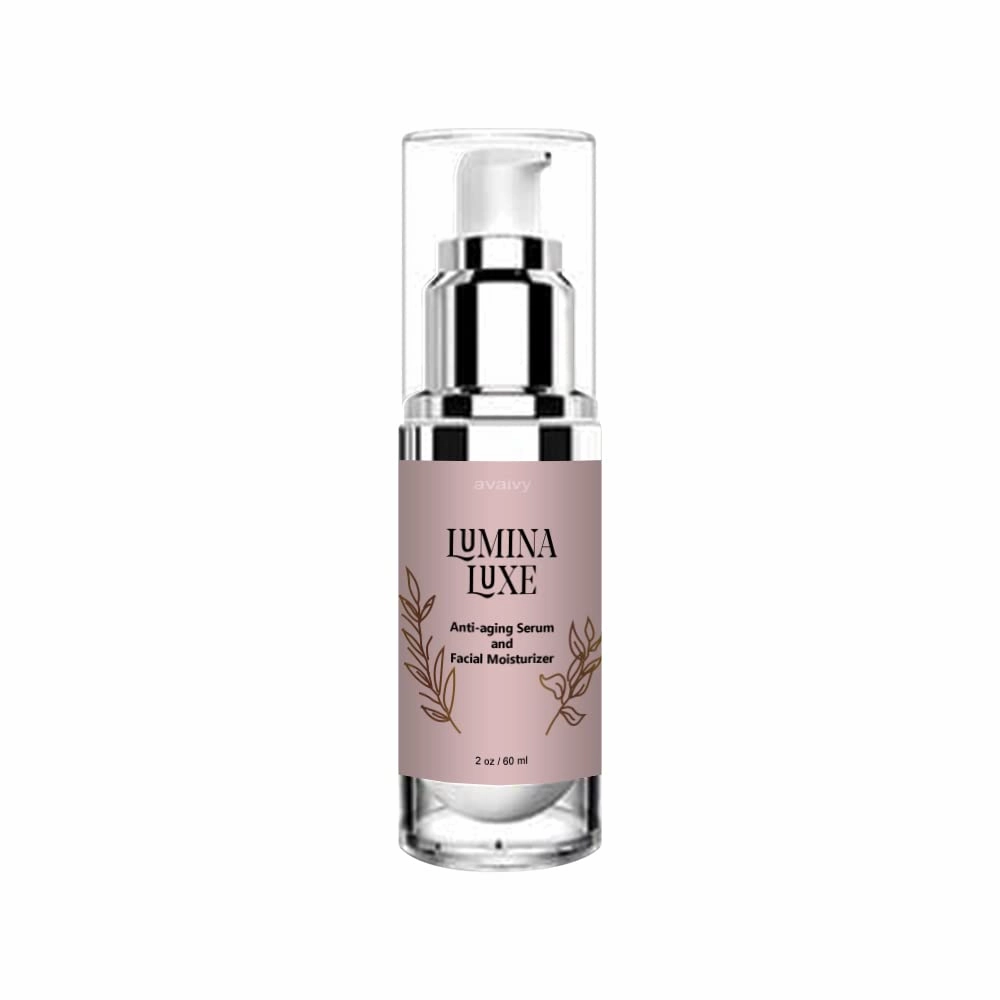 Lumina Luxe, Lumina Luxe Anti-Aging Serum & Facial Moisturizer Single