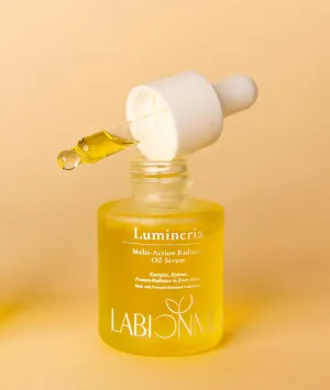 Lumineria Multi-Action Radiance Oil Serum, Hydrating Face Oil, Botanical Skincare