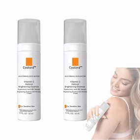 LuxeLift Skin Firming Youth Butter, LuxeLift Skin Firming Rejuvenating Butter, Body Lotion Firming Moisturizer, Anti-Aging Vitamin C Body Cream - 50ml (2 Bottles)
