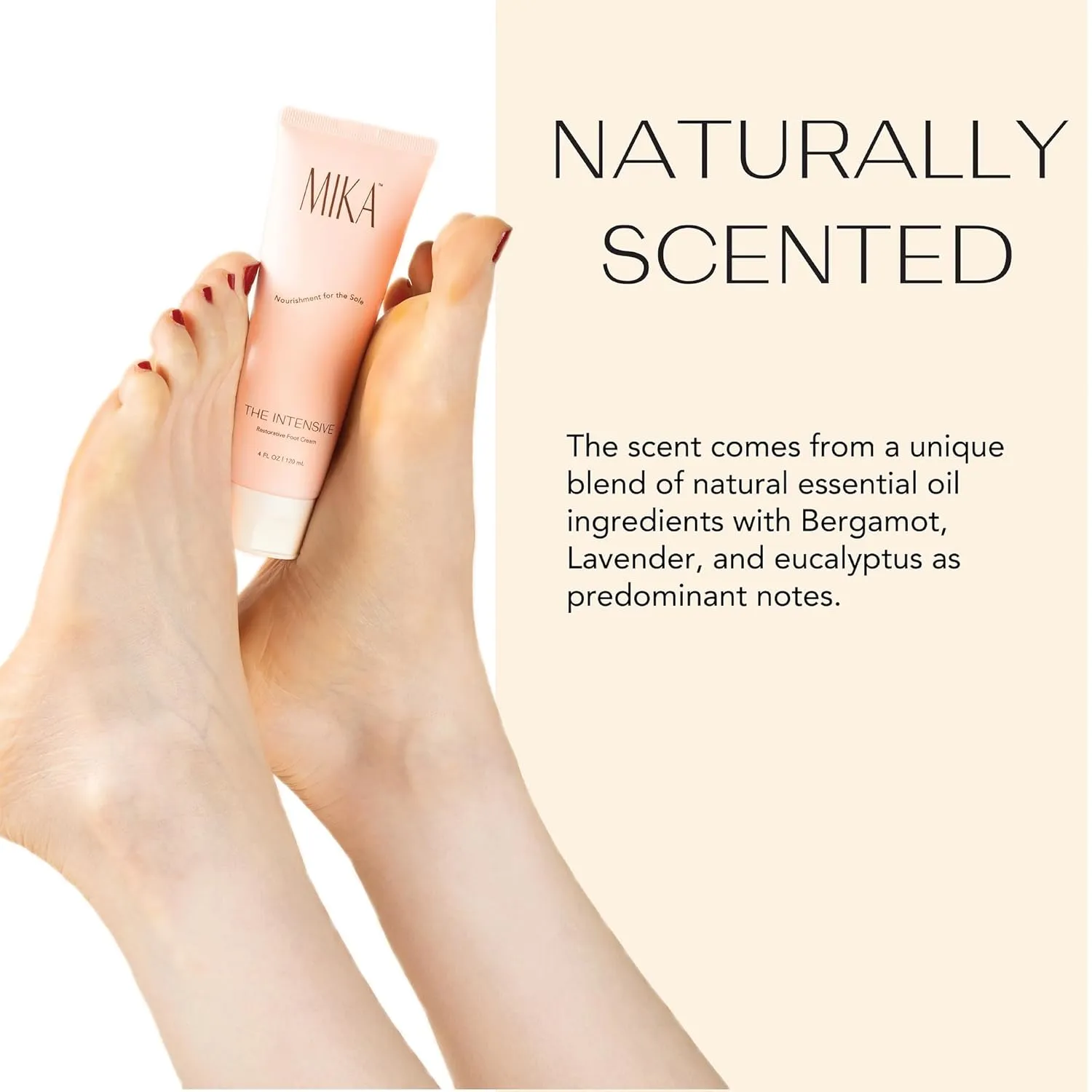 Luxury Foot Cream for Dry Cracked Heels | 25% Urea Cream for Feet with Vitamin E | Foot Moisturizer & Cracked Heel Treatment | Naturally Scented, Paraben and Phthalate Free