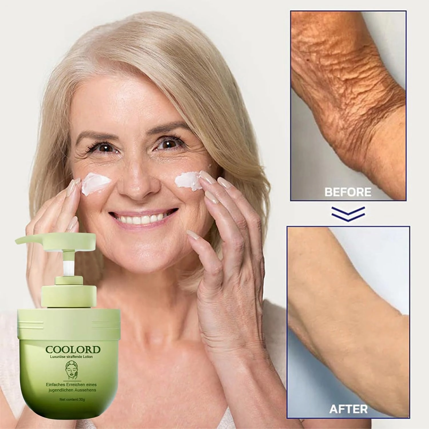 Luxury Collagen Firming cream, Skin Tightening Cream, Collagen Firming Lotion Body Moisturizer Lifts, Firms, & Tightens For Younger Looking Skin, For All skin Types (3 Bottle)