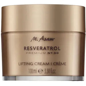 M. Asam RESVERATROL PREMIUM NT50 Lifting Cream (3.38 Fl Oz) – Moisturizer Face Cream with Hyaluronic Acid, Facial Moisturizer for Firm and Smooth Skin, Vegan Skincare for Youthful Radiance