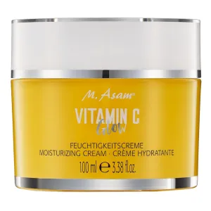 M. Asam VITAMIN C GLOW Moisturizing Cream (3.38 Fl Oz) - Face Moisturizer with Turmeric & Vitamin E, Anti-Aging & Firming, Protection & Youthful Glow