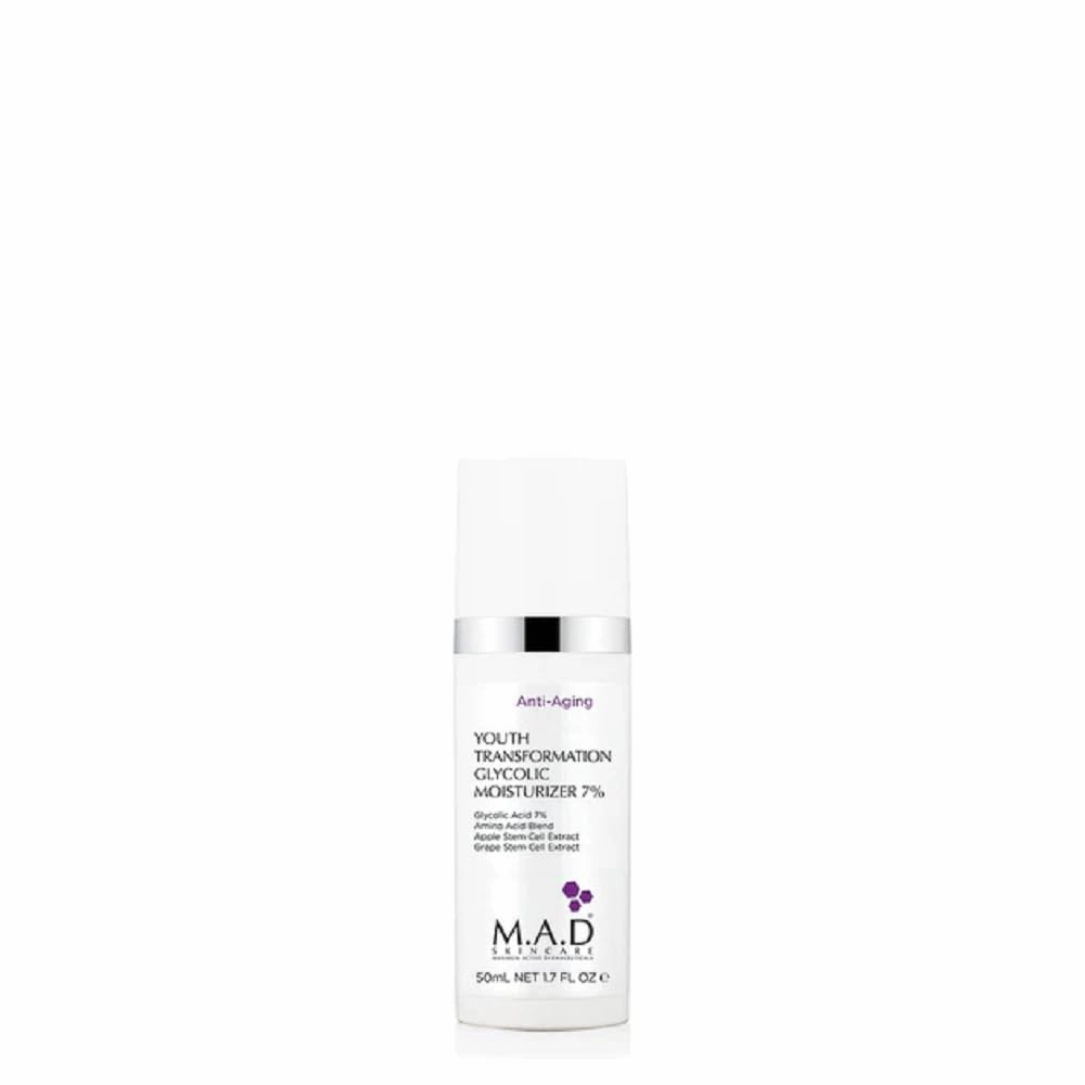 M.A.D Skincare Anti-Aging Youth Transformation Glycolic Moisturizer 7%