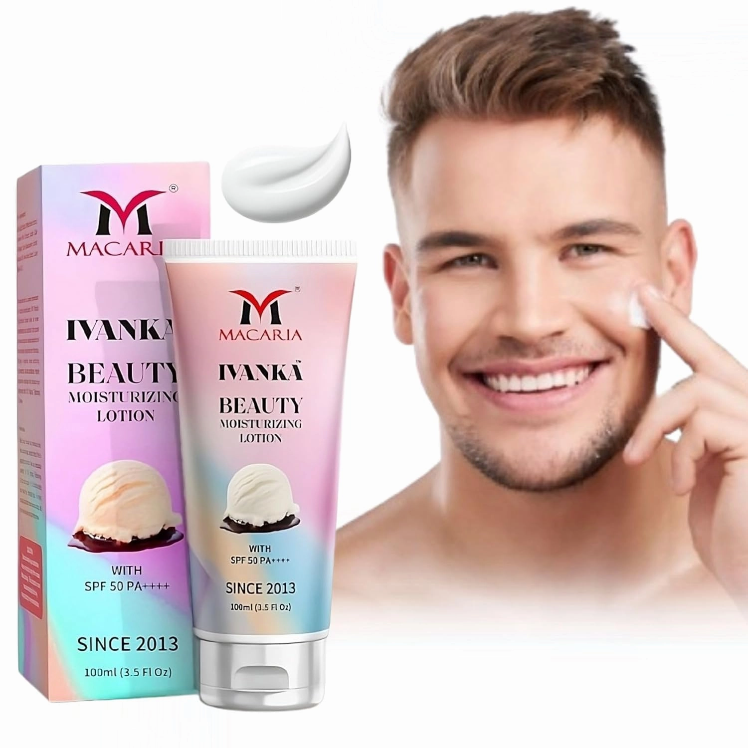 MACARIA Ivanka Beauty Moisturizer face cream lotion for men