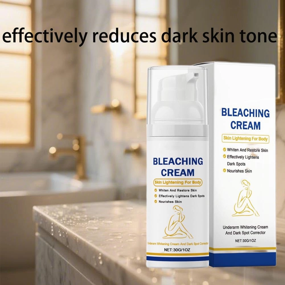 Mad White Underarm Cream, VC Antioxidant Skin Lightening Cream, Summer Whiten Moisturizer Lotion For Dark Underarms, Knees, Elbows & Bikini Line Intimate Areas (2)