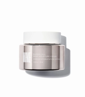 MAKE Super Cell Deep Moisture Cream – Moisturizing, Plumping and Firming Cream – Soothing Daily Face Moisturizer – Hydrating Skincare with Abyssinian Oil, 1.6 Fl Oz