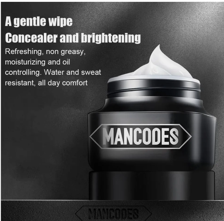 Makeup Cream Moisturizing Concealer For Men Moisturizer Cream 50g