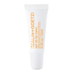 Malin   Goetz SPF 30 Lip Balm, 0.3fl oz, 10ml – Water Resistant Lip Moisturizer, SPF Lip Balm, Sun Protection Lip Care Products, Sunscreen for Lips, Lip Treatment