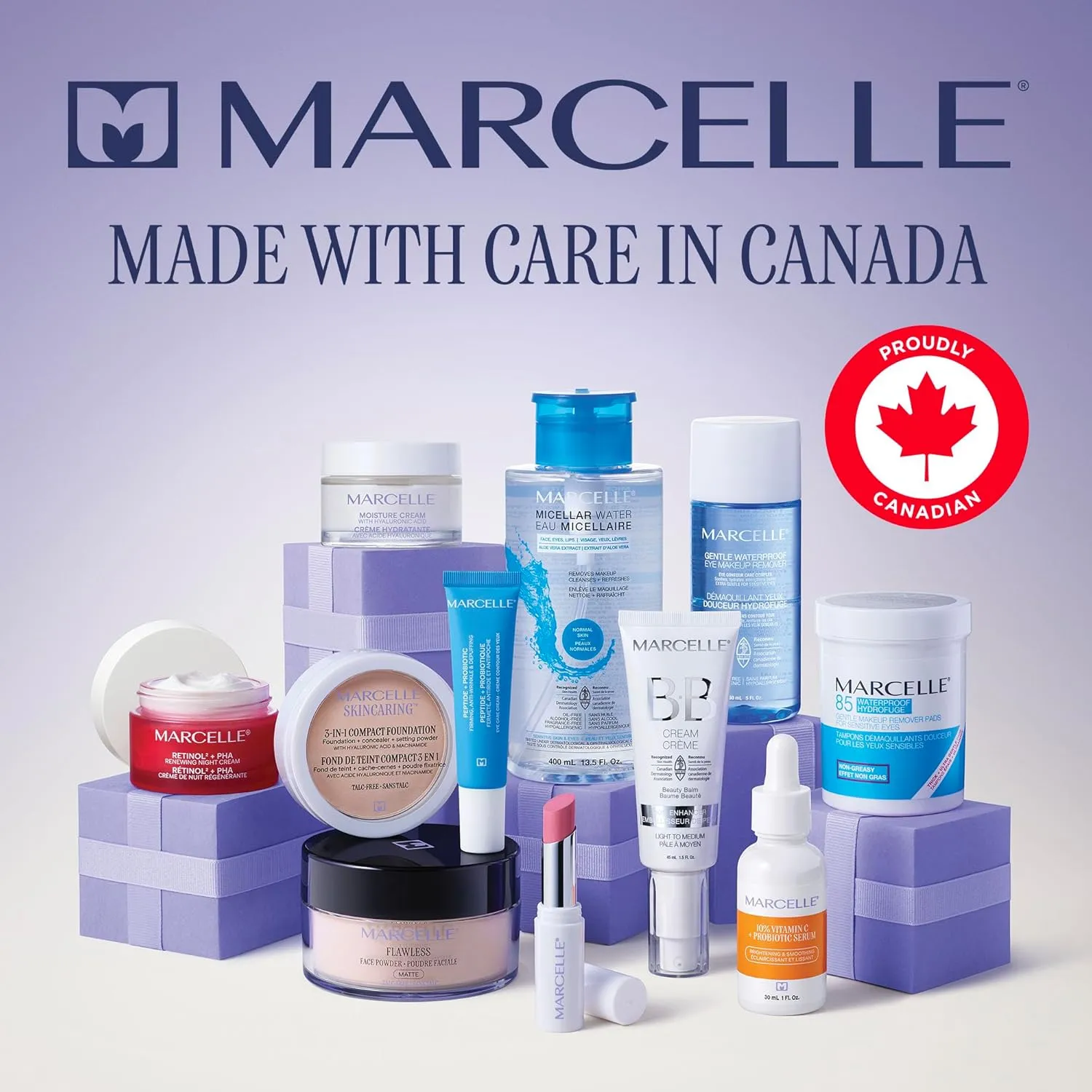 Marcelle BB Cream Beauty Balm, Medium, Hypoallergenic and Fragrance-Free, 1;5 Ounces