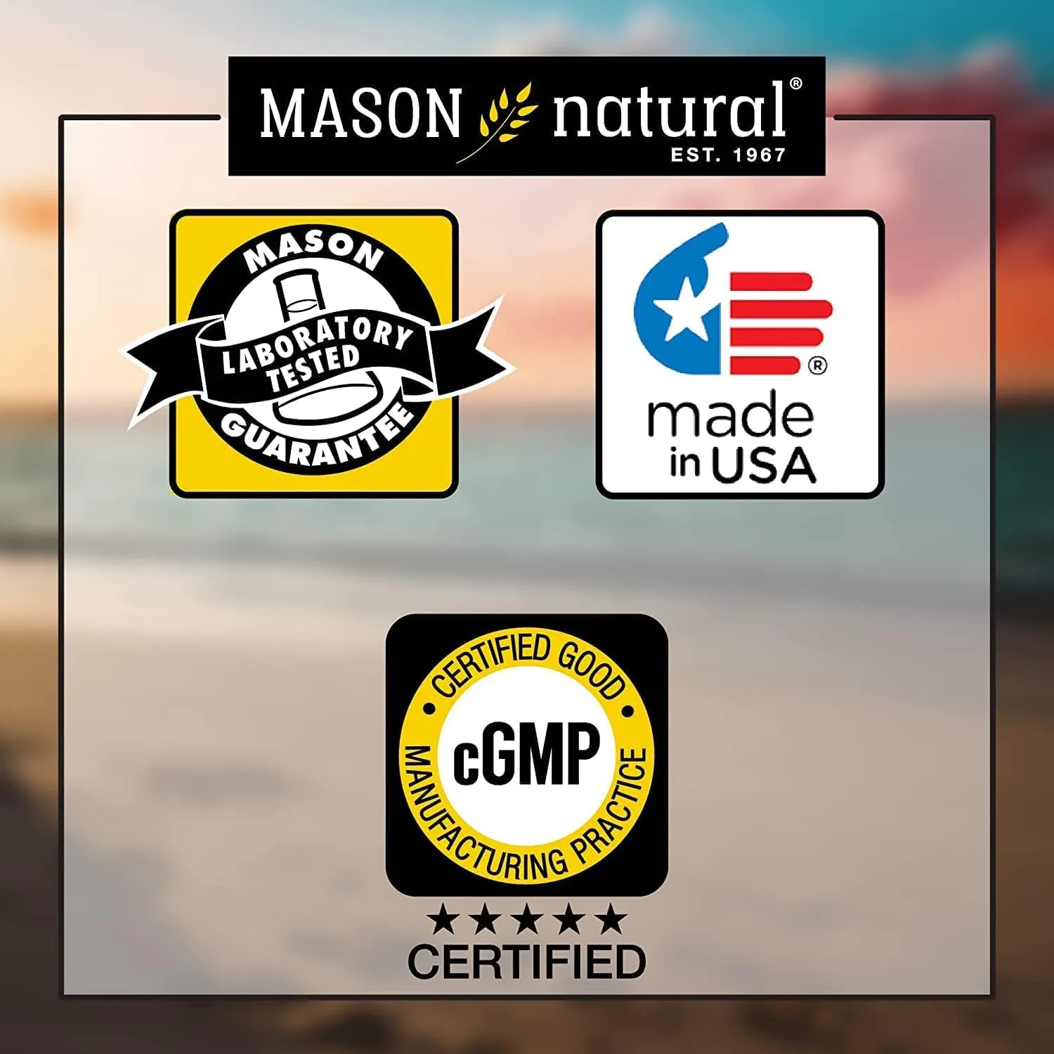MASON NATURAL Collagen Premium Skin Cream - Anti Aging Face and Body Moisturizer, Intense Skin Hydration and Firmness, Pear Scent, Paraben Free, 2 OZ (4-Pack)