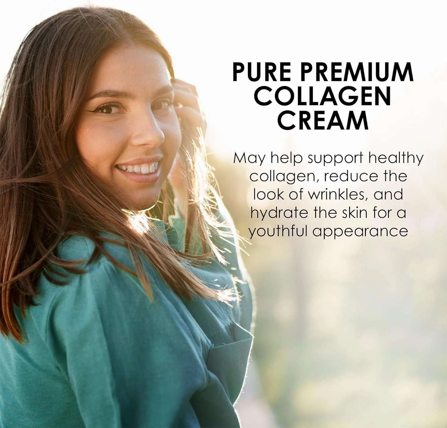 MASON NATURAL Collagen Premium Skin Cream - Anti Aging Face and Body Moisturizer, Intense Skin Hydration and Firmness, Pear Scent, Paraben Free, 2 OZ (3-Pack)