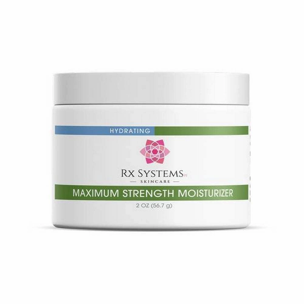 Maximum Strength Moisturizer 2oz - All Day Moisturizer with Ceramides, Hydrating Peptides, Vitamin C, Collagen Proteins & Green Tea - Non-Comedogenic Facial Moisturizing Face Cream