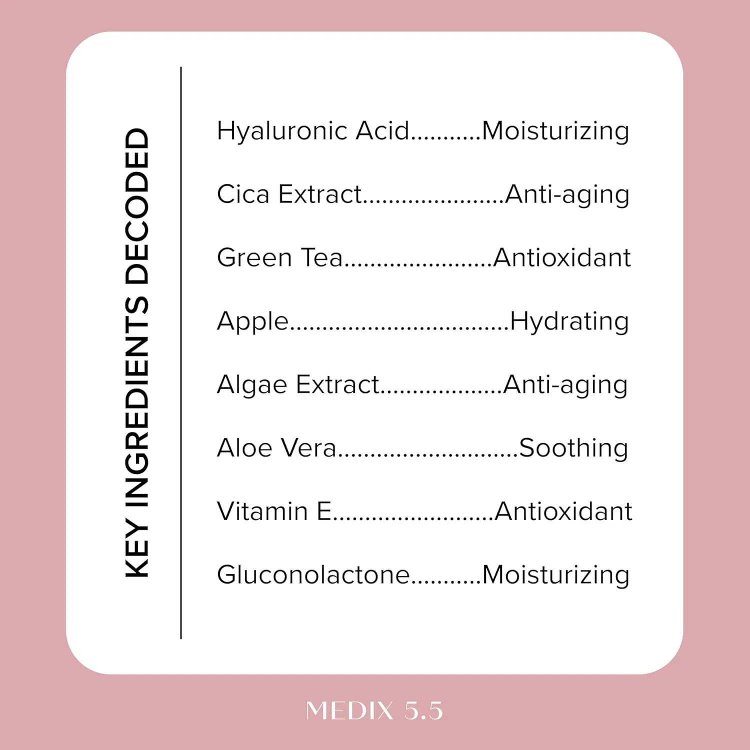 MEDIX 3% Concentrated Hyaluronic Acid Hydrating Gel Body Booster Dry Skin Moisturizer, Anti Aging Skin Care Booster For Restoring Skin Barrier, Wrinkles, Age Spots, & Fine Lines, 1.7 Fl Oz