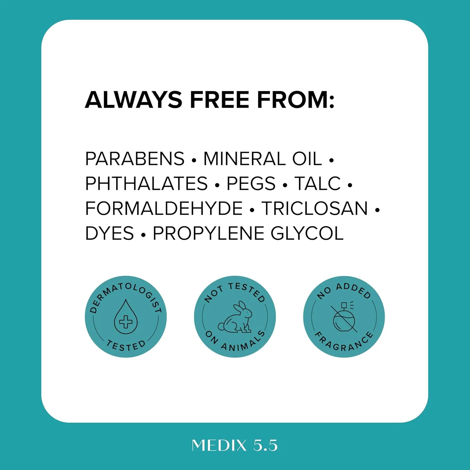 Medix 5.5 10% Glycolic Acid   Lactic Acid Leave-On Exfoliating Skin Care Body Gel, AHA Exfoliant Body & Face Serum Refines   Softens Dry Dead Skin, Uneven Skin Tone, KP Bumps, & Wrinkles, 1.7 Fl Oz
