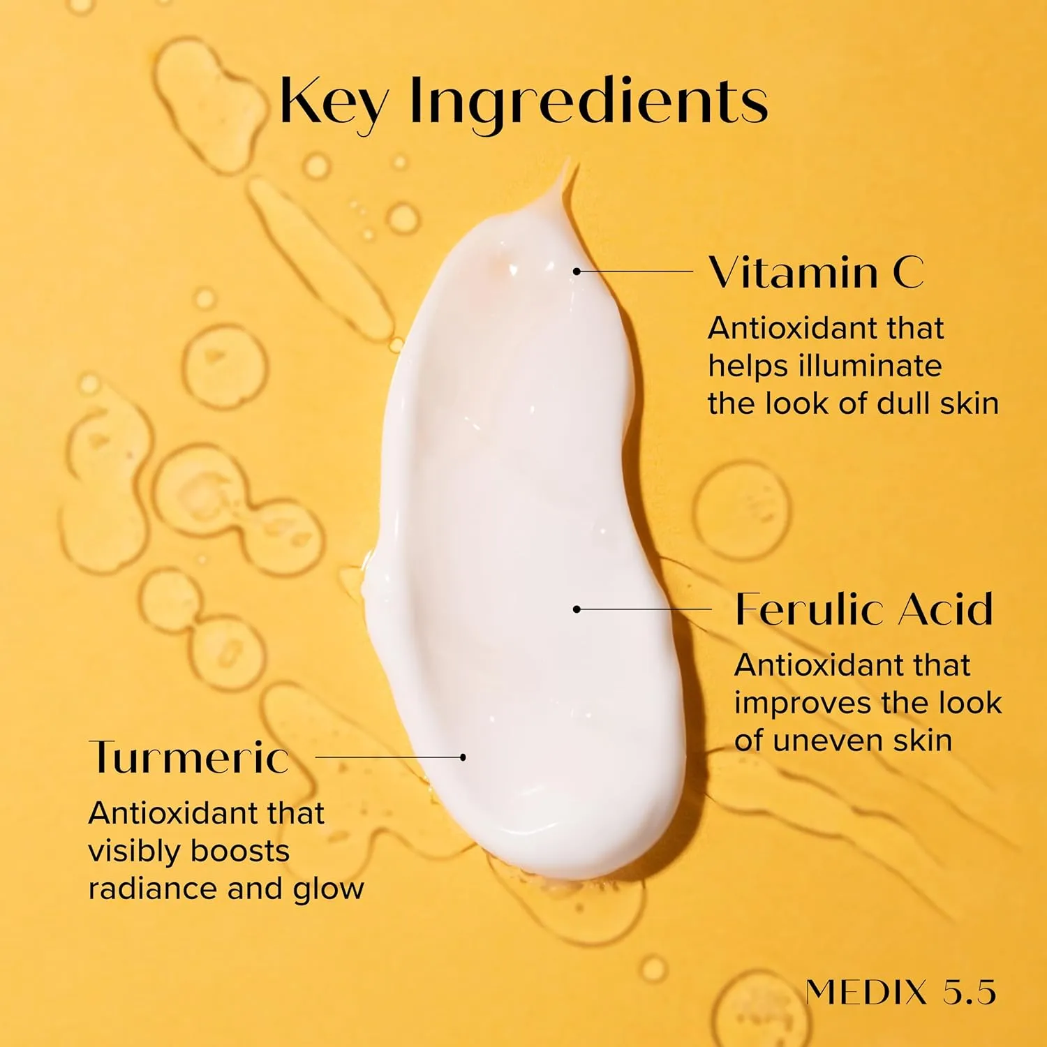Medix 5.5 Vitamin C Cream Brightening Body Lotion & Face Moisturizer | Anti Aging Vitamin C Lotion For Women & Men Helps Soften The Look Of Dark Spots, Wrinkles, & Uneven Looking Skin Tone, 2-Pack