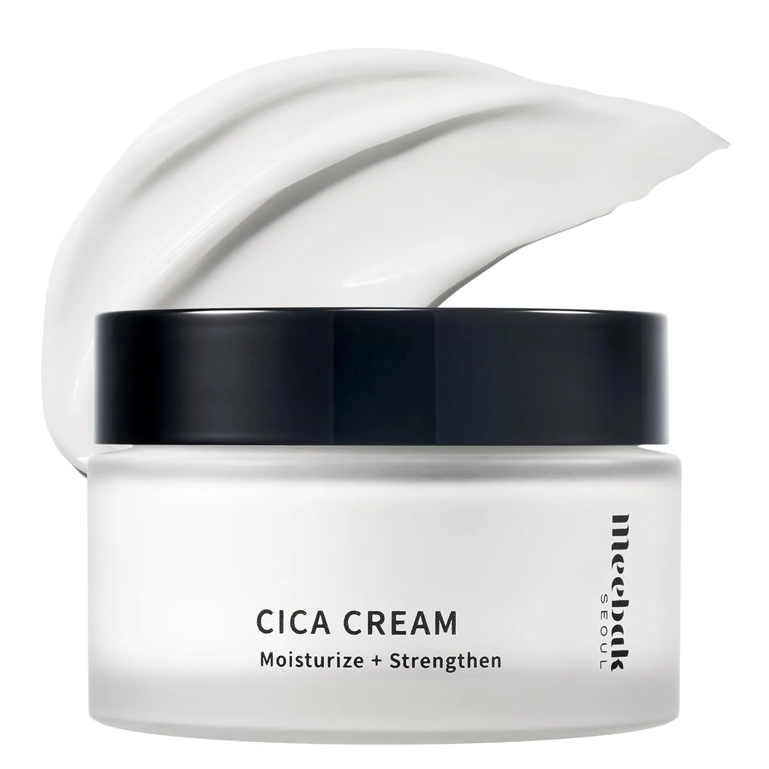 Meebak Cica Cream | Daily Repair Moisturizer with Niacinamide, Ceramide, & Retinol | Deep Hydration & Soothing | Locks in Moisture | Suitable for Sensitive Skin