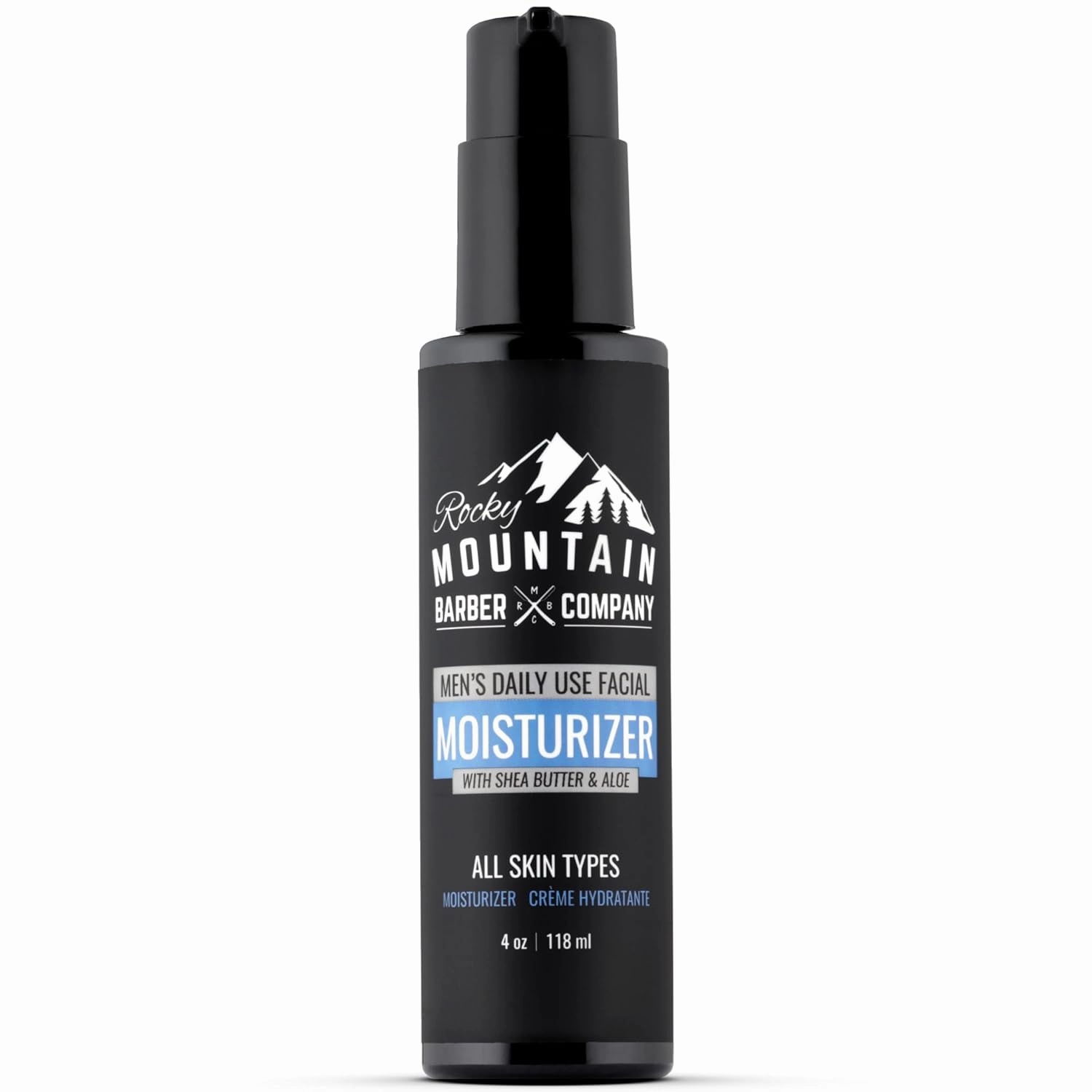 Men's Face Moisturizer - With Shea Butter, Jojoba Oil, Argan Oil & Vegetable-Derived Glycerin - Fragrance-Free Formula For All Skin Types