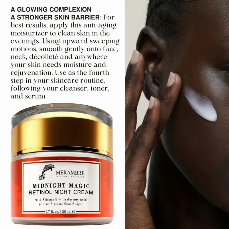 MERAMBRE Retinol and Hyaluronic Acid Day & Night Facial Cream