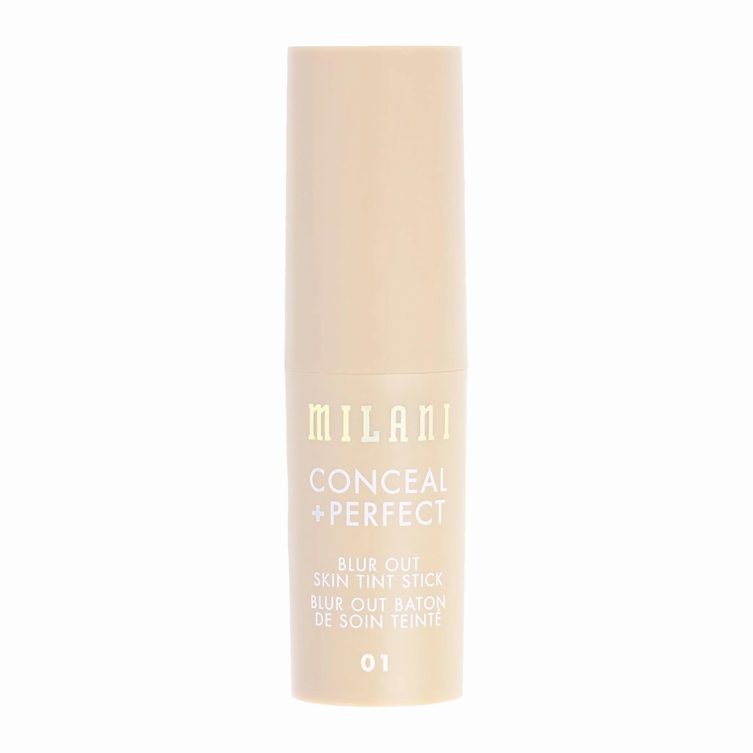 Milani Conceal   Perfect - Skin Tint Stick, Blur Out Tinted Moisturizer Makeup, Shade 001