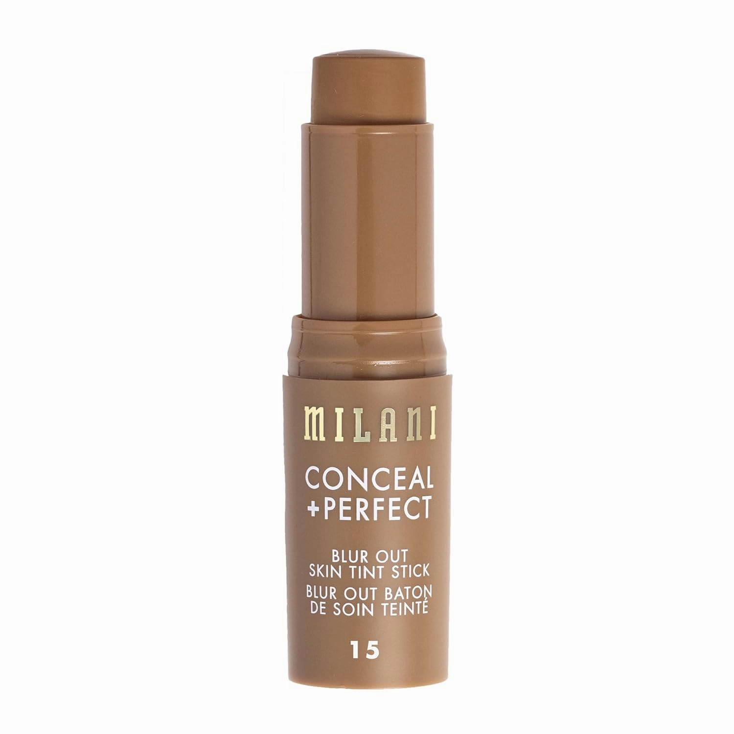 Milani Conceal   Perfect - Skin Tint Stick, Blur Out Tinted Moisturizer Makeup, Shade 015