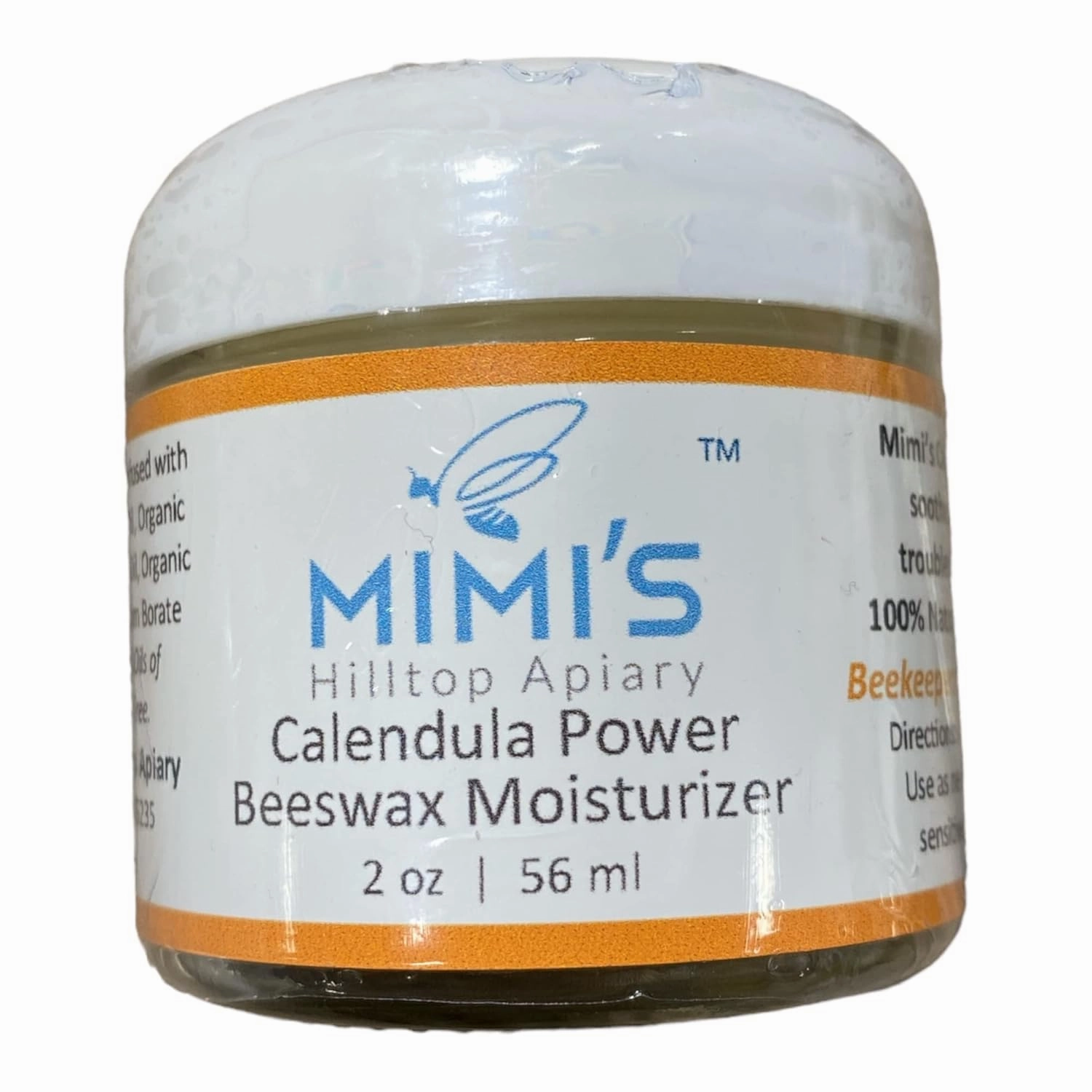 Mimi's Calendula Power Beeswax Moisturizer, 2 OZ jar